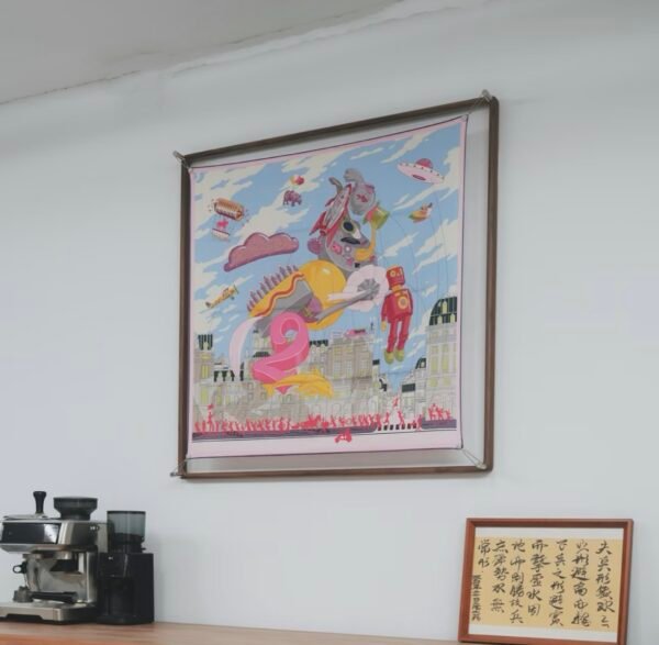 Scarf Suspension System,With Exquisite Frame