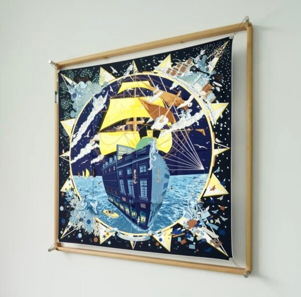 Scarf Suspension System,With Exquisite Frame