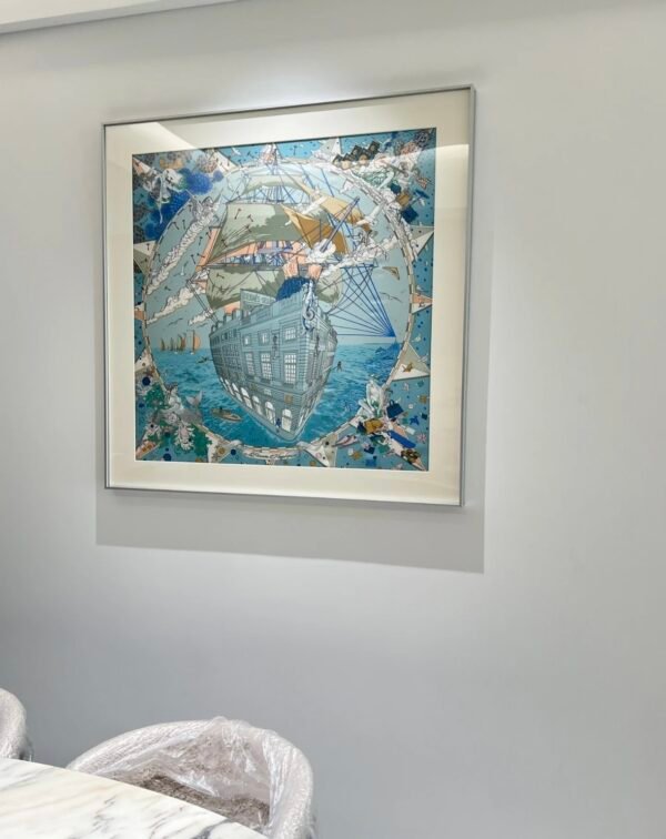 DIY Silk Scarf Frame Magnetic And Non-Destructive