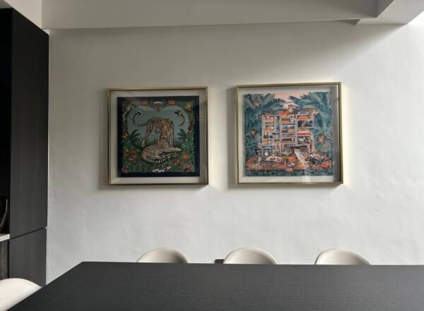 DIY Silk Scarf Frame Magnetic And Non-Destructive