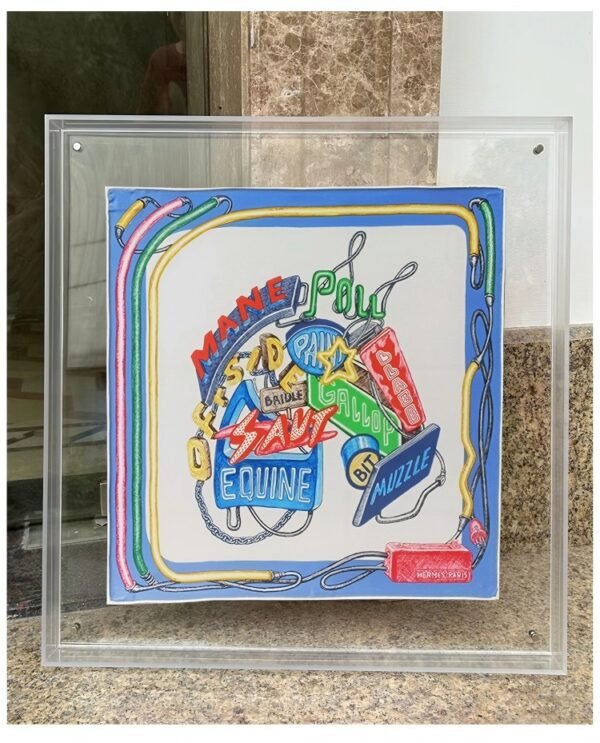 Acrylic Silk Scarf Frame